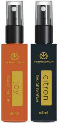 THE MAN COMPANY Set Of 2 Mini Joy & Citron Perfume - 16 ml  (For Men)