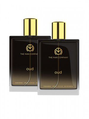 THE MAN COMPANY Set of 2 Oud Long Lasting Eau De Parfum - 100 ml Each