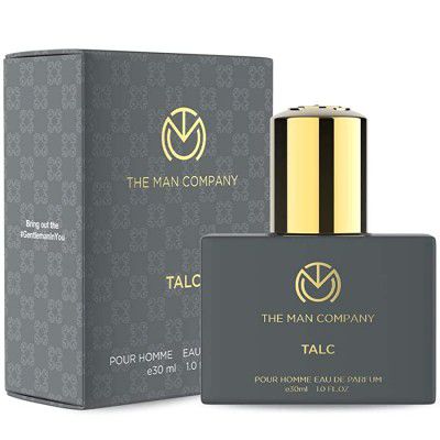 The Man Company Talc Perfume for Men | Premium Luxury Long lasting Fragrance Spray | Eau De Perfume -30ml