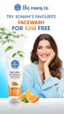 The MomsCo : Natural Vitamin C Face Wash Get Free