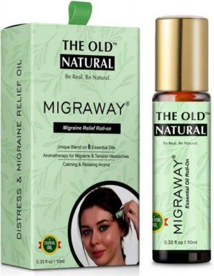 The Old Natural Migraway Roll on for instant relief from Migraines, Headaches & Stress