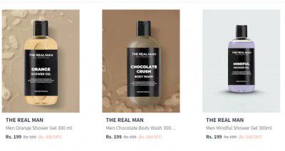 The Real Man Shower Gel at FLAT ₹199