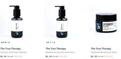 The True Therapy Skincare Product Flat 90% Off