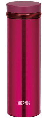 Thermos One Push Flask Bottle 500ml Burgundy