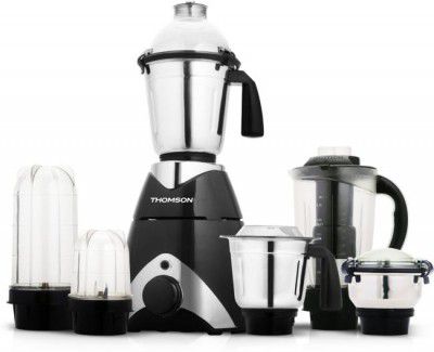 Thomson Kitchen Master Pro+ MX03 750 W Juicer Mixer Grinder (6 Jars, Grey)