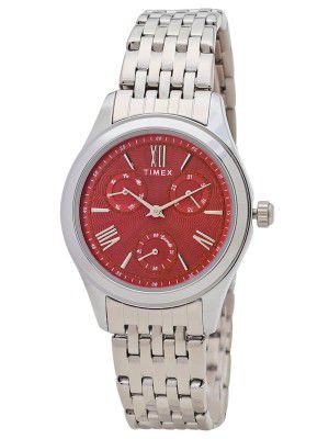 TIMEX Analog Red Dial Womens Watch-TW000W215