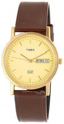 Timex Classics Analog Champagne Dial Mens Watch- A501