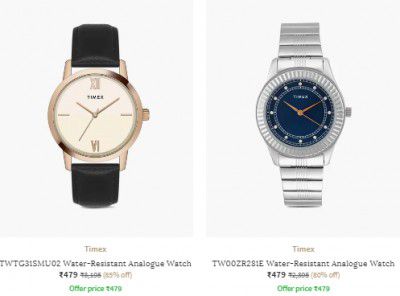 Timex Watch Upto 85% Off | Starts ₹479