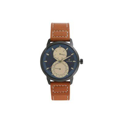 Titan Analog Blue Dial Men's Watch-NL1756NL01/NP1756NL01