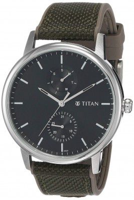 Titan Athleisure Analog Black Dial Men's Watch-NN90118SP02/NP90118SP02