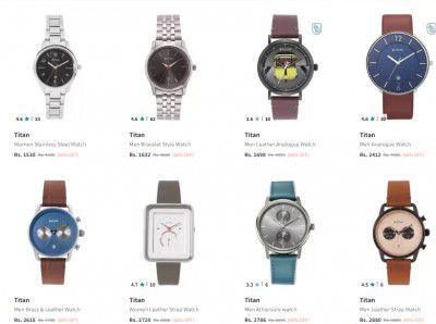 Titan Watches Upto 66% Off | Starts @1530