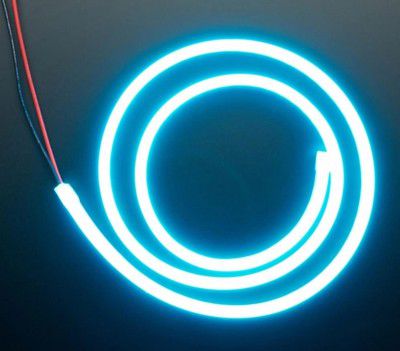 TIVA Neon LED (DC) Strip Light 12V for Indoor & Outdoor Flexible Waterproof Decorative Light(Pink,Yellow,RED,Blue,Green,White,Purple-5 Meter,2 Meter/16.4 Feet) (ICE Blue, 3METER)