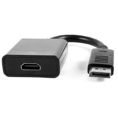 Tobo Dp(Display Port) Male to Hdmi Female Converter with Audio for Lenovo, Dell, HP, Asus and Other Brand (Dp to Hdmi) TD-262TC