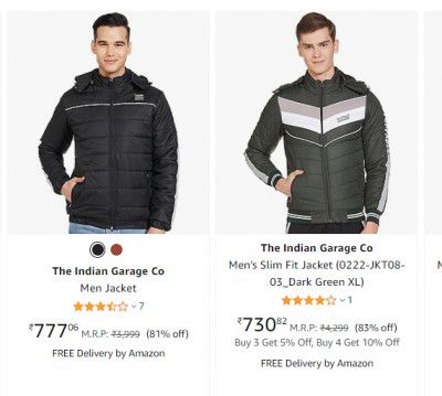 Top Brand Men's Sweaters & Jackets at Minimum 80% off