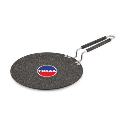 Tosaa Stone Power Induction Concave Roti Tawa Classic Range Non-Stick Cookware Tawa Pan - 25cm