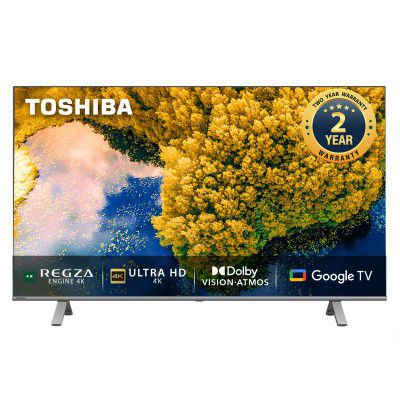 Toshiba (43 inches) Bezelless Series 4K Ultra HD Smart LED Google TV 43C350LP