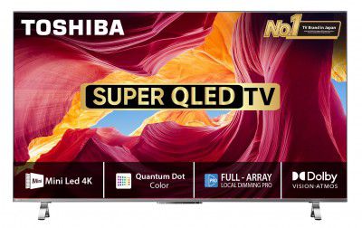 TOSHIBA 65" 4K Ultra HD Smart Mini LED TV 65M650MP