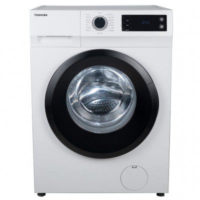 Toshiba 7 KG 5 Star Inverter Fully Automatic Front Load Washing Machine (TW-BJ80S2-IND(WK)