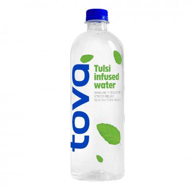 Tova Tulsi Infused Water | Builds Immunity & Wellness | Based on Ayurveda (6 x 350 ml)