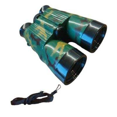 ToyMagic Binocular|Army Style Folding Telescop Toy|Compass & Neck String Included|Long Distance Vision|Adventure and Birdwatching Toy|Spy Toy|Birthday Gift for Kids 3 yr+|Made in India