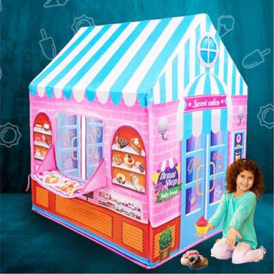 ToyMagic PlayTent Candy House|Roleplay Tent for Kids|Jumbo Size Playhouse with Window