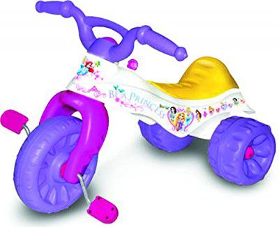 Toyzone Disney Princess Tricycle-51688 | Kids cycle | Tricycle | Kids Cycle with Sturdy Plastic Wheel | Comfortable Seat | Triycle for boys & girls