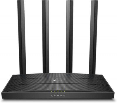 TP-Link Archer C6 1200 Mbps Wireless Router  (Black, Dual Band)