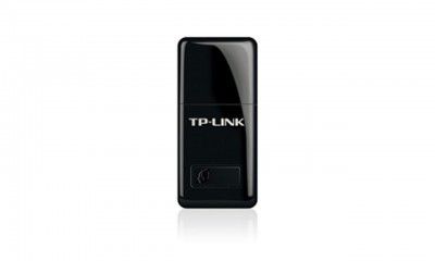 TP-LINK WiFi Dongle 300 Mbps Mini Wireless Network USB Wi-Fi Adapter for PC Desktop Laptop(Supports Windows 11/10/8.1/8/7/XP, Mac OS 10.9-10.15 and Linux, WPS, Soft AP Mode, USB 2.0) (TL-WN823N),Black