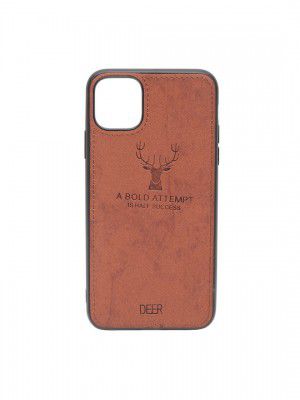 TREEMODA Brown Solid iPhone 11 Pro Case