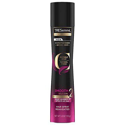 Tresemme Micro Mist Smooth Hair Styling Spray with Natural Finish and Strong Hold Level 2, Holds Hair Style with No Hair Stiffness, 155 gm