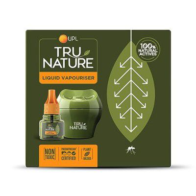 Tru Nature Machine & Liquid Vapouriser | Paediatrician Certified | Powerful Action Powered by Nature, Machine & Refill 45ml