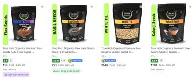 True Rich Organics Edible Seed Starting @ ₹10