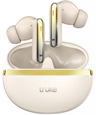 truke Buds Q1 Lite True Wireless Earbuds with 48H Playtime, Bluetooth 5.4, Noise Cancellation