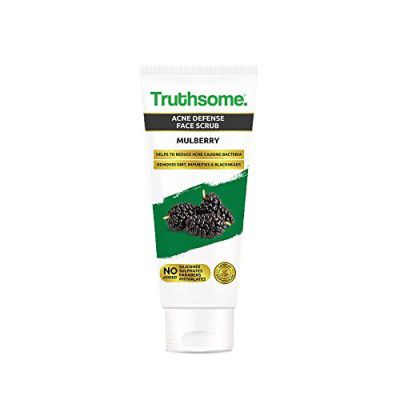 Truthsome Acne Defense Face Scrub with Mulberry & Tea Tree Oil, 100 ml