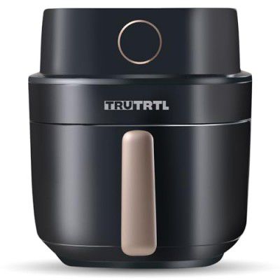 truTRTL Smart Digital 4.5L Air Fryer for Home | Healthy cooking with upto 90% less Oil | 1400 Watt | 8 Preset Menu | Digital Touch Panel | Bake, Roast, AirFry, Grill, Re-heat | Glossy Black