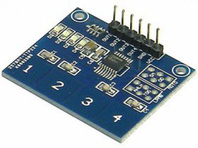 Ttp224 4Way Switch Touch Sensor Capacitive Digital Touch Sensor Module Fz0714