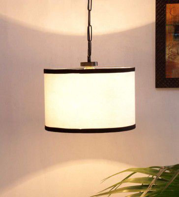 tu casa NTU-68 40W Hanging Light, White & Black