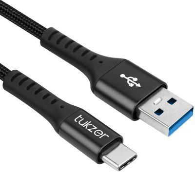 Tukzer Type C to Type A USB 2.0 Cable (40W~5V/3.1A) Fast Charging