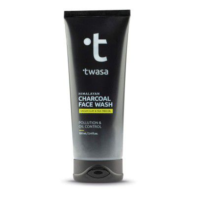 Twasa Himalaya No-Nonsense Activated Charcoal Face Wash - 100ml (Pack of 1)