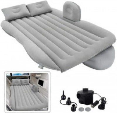 UBRON UB07 Inflatable Car Bed Sofa 2 pillow with air pump use for travelling purpose Car Inflatable Bed