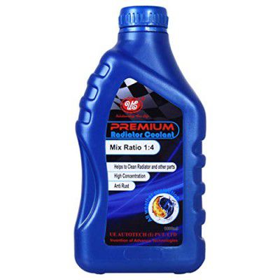 UE Autotech Coolant for Car Concentrate Blue - 1L | Water mix Ratio 1:4 | Suitable For Car, Bike, Bus, Truck, Heavy Vehicle, Industrial Usage.Premium Quality coolant suitable for luxury vehicles also