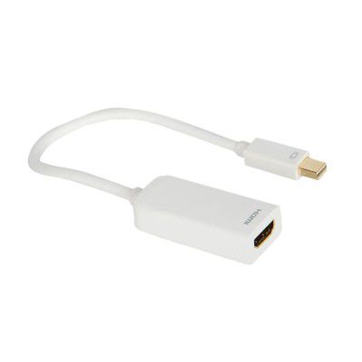 ultraprolink Mini Display Port to HDMI Convertor (35 Mbps Speed, White)