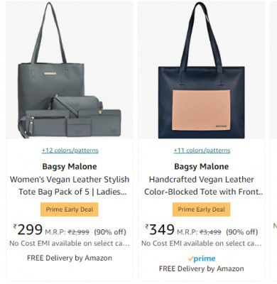 Bagsy Malone Women's Handbags Upto 90% Off | Starts ₹289