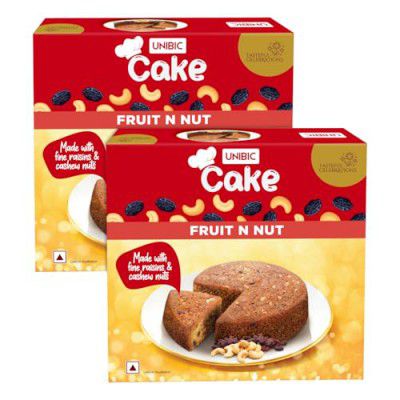 Unibic Fruit & Nut Cake | Fruit Cake | Premium Cake 440gm