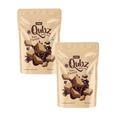 Unibic Wafer Qubz Belgium Chocolate 300gm