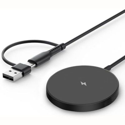 UNIGEN MAGTEC 100 15W Magnetic Wireless Charger Fast Charging Compatible -Black