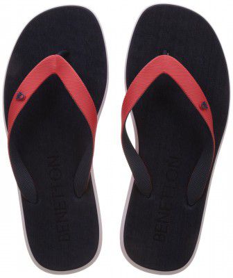 United Colors of Benetton Men's Navy Flip-Flops and House Slippers - 10 UK/India (44.5 EU)