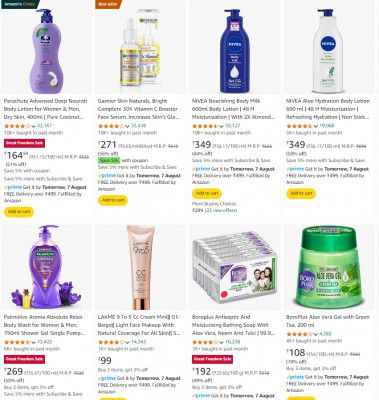 Upto 70% Off On Branded Skincare Product