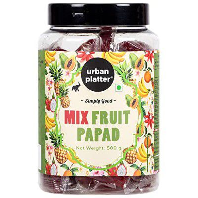 Urban Platter Mixed Fruit Papad, 500g