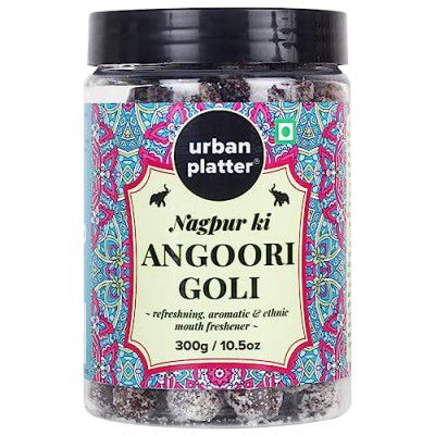 Urban Platter Nagpur ki Angoori Goli Mukhwas, 300g / 10.5oz [Mouth Freshener, Digestive, After-Meal Snack]